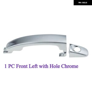 外装 ドアハンドル フロント リア 左/右 1個 クローム/ブラック フォード レンジャー エベレスト T6 T7 2012-2020 マツダ BT50 2012-2020 - 1PC with Hole Chrome