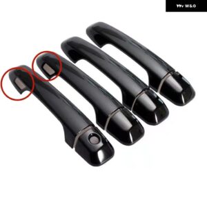 レクサス GX GX460 LC150 J150 2010 - 17 光沢ブラック カー ドアハンドル カバー スタイリング アクセサリー - black 2 sensor