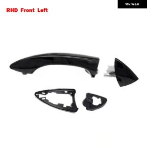 車フロント左右/リア左右外側 ドアハンドル BMW X5 E53 2000-2006 51218243617 51218243618 - RHD Front Left