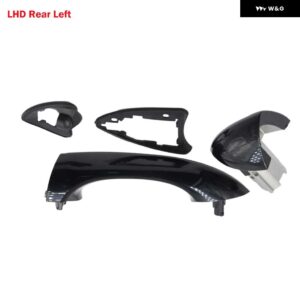 車フロント左右/リア左右外側 ドアハンドル BMW X5 E53 2000-2006 51218243617 51218243618 - LHD Rear Left