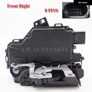 車用 セントラ ルドアロックアクチュエータラッチ モジュール モーター機構 VW PASSAT B5 GOLF JETTA MK4 BEETLE OCTAVIA 3B1837015A 3B1837016A - Front Right