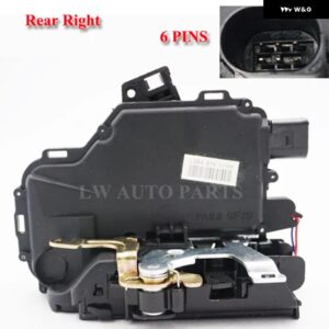 車用 セントラ ルドアロックアクチュエータラッチ モジュール モーター機構 VW PASSAT B5 GOLF JETTA MK4 BEETLE OCTAVIA 3B1837015A 3B1837016A - Rear Right