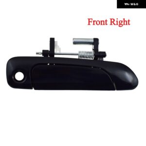 外装 外側 ドアハンドル ホンダ / シティ / ジャズ 2002 - 08 72180-SLE-T01 72140-SLE-T01 - Front Right FR