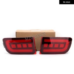 リア バンパー リフレクター ライト LED トヨタ ランドクルーザー プラド LC120 FJ120 120 2003 - 09 ブレーキ フォグランプ - 1 pair Red