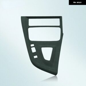 ITALY スーパースエード BMW 3 4シリーズ F30 F32 F34 F36 2013-2019 LHD フランネル ギア シフト カバー インテリア トリム アクセサリー - Green LHD