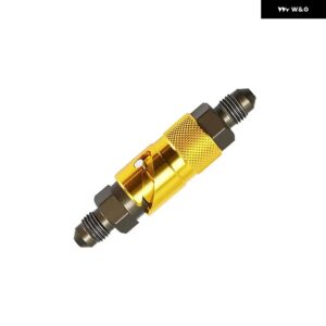 インターフェース リリース インターフェース ブラックブルークイックリリース インターフェース レッドイエロー1PC S 合金 ホンダ フィッティングコネクタ - Yellow