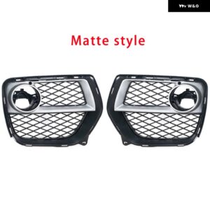 車用フロント バンパー フォグランプ グリル フォグランプ オープンベント グリル 吸気カバー BMW X6 2012-2014 フォグランプ トリム フレーム パネル - B Left and Right