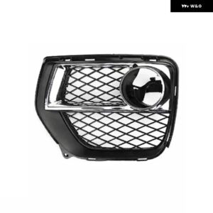 車用フロント バンパー フォグランプ グリル フォグランプ オープンベント グリル 吸気カバー BMW X6 2012-2014 フォグランプ トリム フレーム パネル - Only 1 Left2