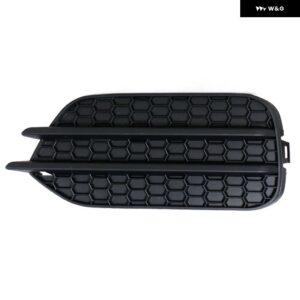 フォグライト カバー フォルクスワーゲン VW ティグアン 2012 2013-2017 2018 2019 US バージョン フロント バンパー フォグランプ グリル カバー ブラック - No Hole 1 Left