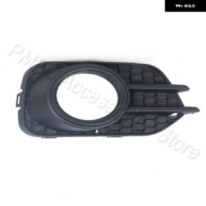 フォグライト カバー フォルクスワーゲン VW ティグアン 2012 2013-2017 2018 2019 US バージョン フロント バンパー フォグランプ グリル カバー ブラック - With Hole A-1 Right