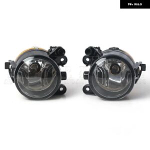 車用フロント バンパー フォグライト アセンブリ フォグランプ ハロゲン付き VW ゴルフ 5 A5 MK5 2004-2006 - 09 1K0941699C 1K0941700C - 1 Left and 1 Right