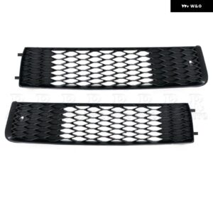 アウディ Q7 4L S-LINE 2009 - 12-2014 2015 車用 フォグランプ カバー フォグランプ グリル レーシング グリル ヘッドライト メッシュアクセサリー - UP-1Pair