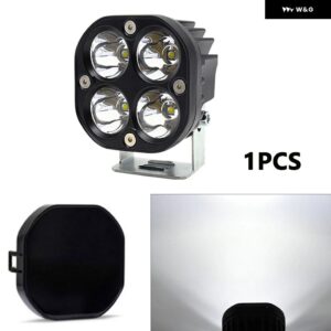 オートバイ 運転用ハイ/ローレンズ フォグランプ 長距離補助 モトクロス フォグライト オフロード超高輝度12V 24V - 1pcs A