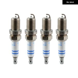 BOSCH 1/4/6個 プラチナ スパークプラグ フィアット メルセデス ベンツ C クラス E S 三菱 SX4 トヨタ スープラ 05098167AA 55182623 0031598103 - 4pcs