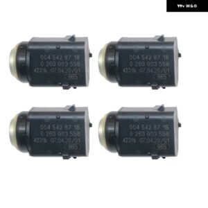 4個 OEM A0045428718 PDC パーキング センサー メルセデス ベンツ W203 C209 W210 W211 W220 W163 0045428718 A0015427418 0263003167 - Silver 4 Pieces