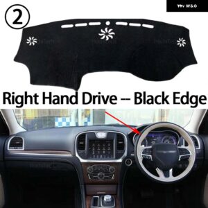 クライスラー 300 300C LD ランチア テーマ 2011~2021 ダッシュボード カバー パッド サンプロテクション パッド UVカットマット 左ハンドル / 右ハンドル - Right hand drive
