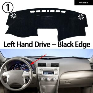トヨタ カムリ セダン SE XLE XV40 2007~2011 アクセサリー オート ダッシュボード カバー ダッシュマットボード パッド カーペットダッシュマット - Left hand drive
