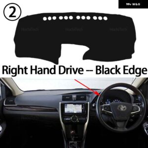 ダッシュボード カバー パッド トヨタ プレミオ アリオン 2012-2018 ラグ 車内 日よけ 滑り止めマット アクセサリー LHD RHD - Right hand drive