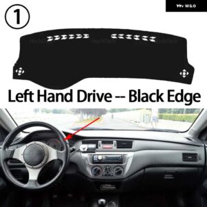 三菱 ランサー LS セディア ヴィラージュ ガーラ 2000~2007 オート ダッシュボード カバー ダッシュマットボード パッド カーペットダッシュマット - Left hand drive