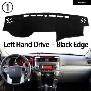 トヨタ 4ランナー 4ランナー N280 2010-2021 アクセサリー ダッシュボード カバー ダッシュマット ボード パッド カーペット ダッシュマット UVカットマット - Left hand drive