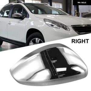 車用ミラー キャップ ドアミラー カバー 車両リペア メンテナンス 安全な配置 ABS プラスチック 傷防止 - right