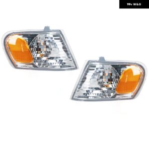 フロント フォグランプ アセンブリ コーナーランプ トヨタ カローラ2001-2002フロント バンパー シグナルランプ インジケーター ブレーキライト カーパーツ - Left and Right