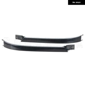 1638260177 フロントアッパーカバー ストリップ ヘッドライト ロア フィラー パネル モールディング トリム メルセデス ベンツ W163 ML320 ML350 ML430 - 1 Left and 1 Right