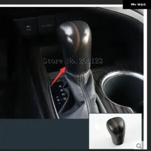 アクセサリー トヨタ カムリ 2018 2019 ブラック センター コンソール シート アームレスト ボックス パッド モールディング カバー キット トリム - a