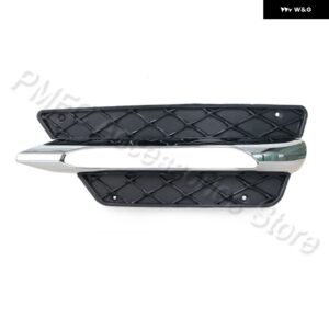 メルセデス ベンツ W204 C250 C350 C クラス 2012 2013 2014 車用 フロント バンパー グリル ブラッククローム フォグライト カバー A2048851453 - Only 1 Left