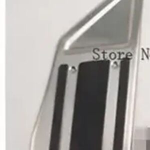 2017 2018 プジョー 3008 5008 LHD AT MT ガスブレーキ ペダルカバー ドリル 滑り止め アクセルオーバーレイ アクセサリー カー スタイリング - F