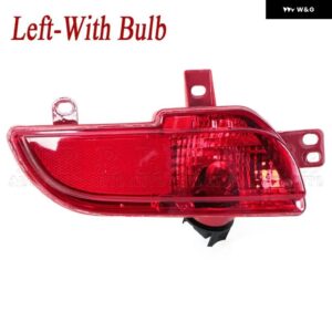 車用 リフレクター リア バンパー ライト リバーステール フォグランプ テールライト プジョー 206 2009-2014 207 2009-2012 6351HA 6350HA - Left-With Blub