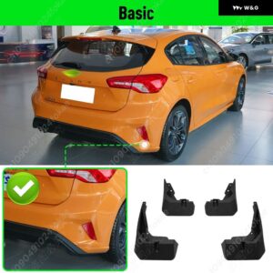 フォード フォーカス ハッチバック 2019 - 23 フェンダー マッドガード マッド フラップ ガード スプラッシュ フラップ マッドガード カーアクセサリー - ST