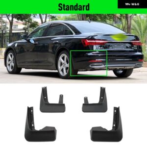 アウディ A6 サルーン Sライン スポーツ C8 2019~2020 フェンダー マッド フラップ スプラッシュガード マッドガード マッド フラップ カーアクセサリー - Standard