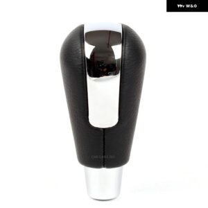 マツダ 6 アテンザ 2007 - 13 オートマチックレザーギアスティック シフト ノブレベル - Chrome Without Hole