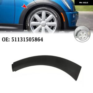 MINI COOPER R50 R52 R53 2002-2008 フロントホイールフェンダーアーチ トリム スプラッシュガード 51131505864 51131505866 51131505865 51131505867 - Right Lower