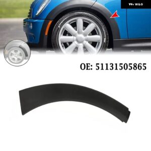 MINI COOPER R50 R52 R53 2002-2008 フロントホイールフェンダーアーチ トリム スプラッシュガード 51131505864 51131505866 51131505865 51131505867 - Left Lower