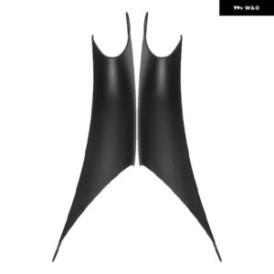 BMW 3シリーズ 4シリーズ インテリア ドアプルハンドルカバー ABS トリム F30 F31 F34 F80 2013-2018 F32 F33 F36 F82 F83 2014-2017 - Front-Black