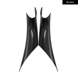 BMW 3シリーズ 4シリーズ インテリア ドアプルハンドルカバー ABS トリム F30 F31 F34 F80 2013-2018 F32 F33 F36 F82 F83 2014-2017 - Front Carbon Pattern