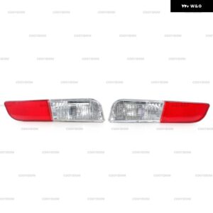 ブレーキライト シグナルライト パーキング ブレーキライト リア バンパー フォグランプ バンパー リフレクター 三菱 アウトランダー 2013 2014 2015 - Left and Right