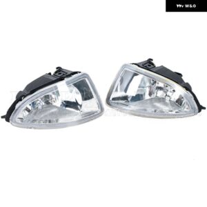 ハロゲン フォグランプ 電球 付き ライト アセンブリ フォグランプ ホンダ シビック 2004 2005 ES フロントドライビングランプ ヘッドライト - 1 Pair