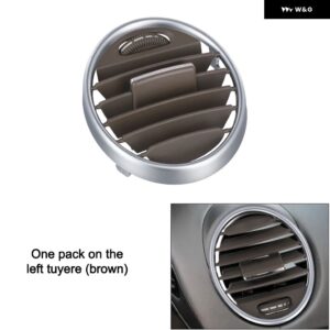 ダッシュボード エアベント アウトレット パネル ダッシュボード エアベント パネル は ベンツ W164 ML350 GL350 GLEGLSアクセサリー専用に設計されて - Brown Left