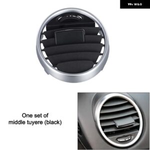 ダッシュボード エアベント アウトレット パネル ダッシュボード エアベント パネル は ベンツ W164 ML350 GL350 GLEGLSアクセサリー専用に設計されて - Black Middle