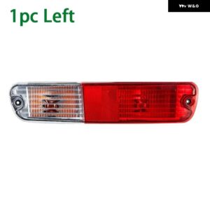配線 ハーネス バルブ 付き車用リア バンパー リフレクター ライト 三菱 パジェロ モンテロ ショーグン V73 V75 V77 2002年10月～2006年8月 - 1PC Left