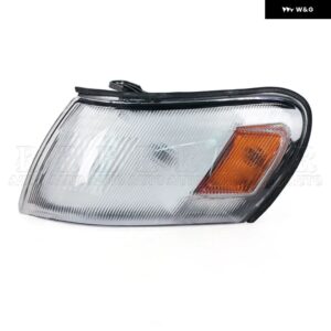 フロントコーナーランプカバー トヨタ カローラ AE100 E100 AE101 1993 - 97 ウィンカーライト バルブ 無 81611-12530 - Clear Lens-Left