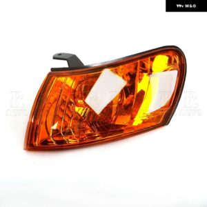 フロントコーナーランプカバー トヨタ カローラ AE100 E100 AE101 1993 - 97 ウィンカーライト バルブ 無 81611-12530 - Amber Lens-Left