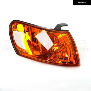 フロントコーナーランプカバー トヨタ カローラ AE100 E100 AE101 1993 - 97 ウィンカーライト バルブ 無 81611-12530 - Amber Lens-Right