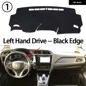 ダッシュボード カバー ホンダ シャトル 2015-2022 ダッシュボード カバー ダッシュボード マット カーペット パッド シェード ケープ ブランケット - Left Hand Black