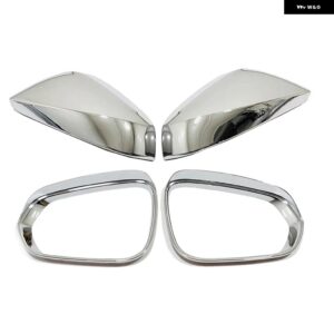 レクサス RX 200T 300 350L 450H 500H 2016-2019 - 22 ABSカーボンサイドミラー カバー リアビューオーバーレイクロームカー スタイリング - 4pcs