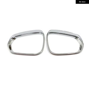 レクサス RX 200T 300 350L 450H 500H 2016-2019 - 22 ABSカーボンサイドミラー カバー リアビューオーバーレイクロームカー スタイリング - ABS Chrome