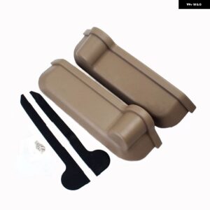 2個ドア アームレスト カップ ホルダー オーガナイザー ボックス カップ ホルダー アームレスト トヨタ ランドクルーザー 70シリーズ全モデルLC76 - brown